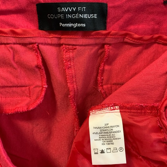 Pennington Savvy Fit Women’s Cuffed Capris Pant - Picture 8 of 11